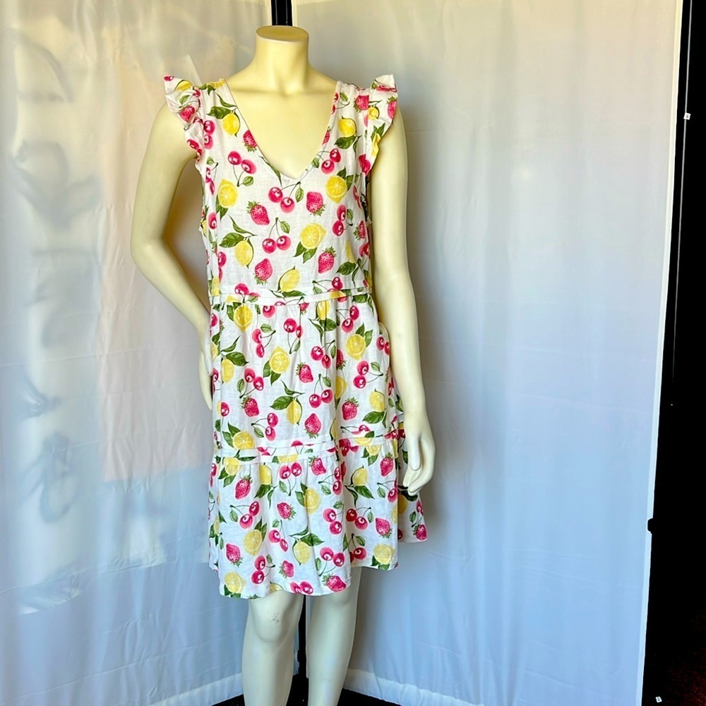 NWT Isaac Mizrahi Linen Dress